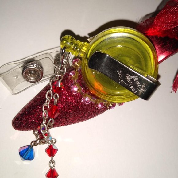 Autism Ribbon ID Badge Holder - Picture 4 of 8